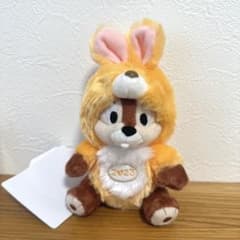 チップうさぎ年コスチュームぬいぐるみバッジのサムネイル