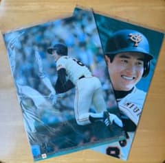 読売ジャイアンツ 原辰徳 選手 Ａ３ポスター 2枚セットのサムネイル