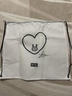 BTS TATA テテ　フェイスクッション　バッグ　ショッパー　ナップサックのサムネイル