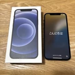 iPhone12 ブラック 本体 64gb SIMフリー 割れ無しのサムネイル