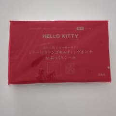 HELLO KITTY ミラー付きリンゴキルティングポーチ＆シール - メルカリ