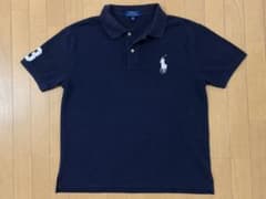 POLO RALPH LAUREN ポロシャツ ネイビー ビックポニー正規品のサムネイル