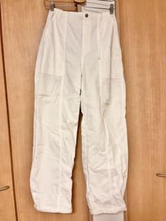 GU カーゴパンツ カジュアルパンツ ホワイト Lのサムネイル