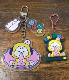 BT21☆치미짱 키홀더 2개 세트