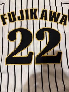 阪神タイガース ユニフォーム ホーム 22 藤川球児 サイズL - メルカリ