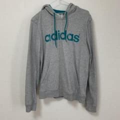 グレーパーカー　adidas neoのサムネイル