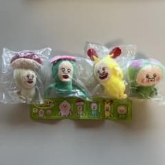 こびとづかん ぬいぐるみ 4種セット ボールチェーン付きのサムネイル