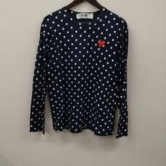 6)PLAY COMME des GARCONS ドット柄 長袖カットソー M - メルカリ