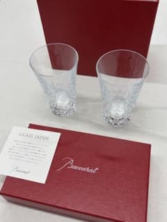 未使用品 バカラ baccarat クリスタルグラス 箱付のサムネイル
