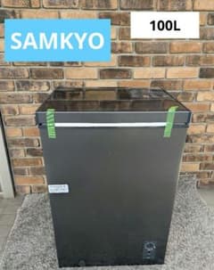 SAMKYO 冷凍庫　100L 未使用品　2025年製　 Amazon | SAMKYO 冷凍庫 100L 上開き式 家庭用 チェストフリーザー
