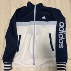 adidas ジャージ ネイビー/ホワイトのサムネイル