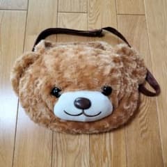 くまさん フェイス ショルダーバッグのサムネイル