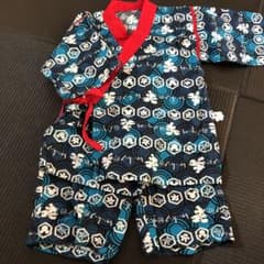 ディズニー柄 甚平 男の子 120  女の子130ペアセットのサムネイル