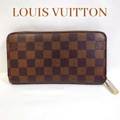 良品 ルイヴィトン ダミエジッピーウォレット 型番N60015/MI2162