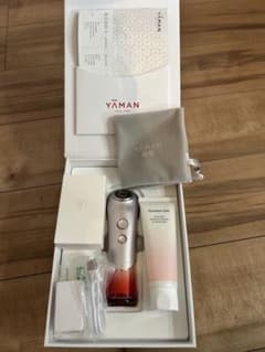 美品 YA-MAN ヤーマン 家庭用美顔器 ブルームレッド ジェル - メルカリ