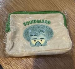 SQUIDWARD 刺繍 ミニポーチのサムネイル