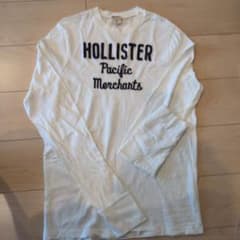 Hollister 長袖Tシャツ M ホワイトのサムネイル
