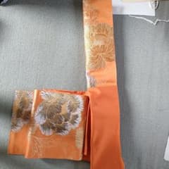 袋帯　オレンジのサムネイル