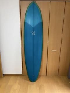 7.6 トラビスレイノルズ Vaqueros ミッドレングス サーフボード ハル