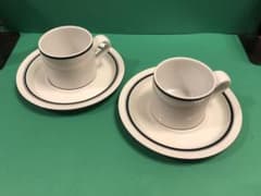 ダンスク　DANSK カップ&ソーサー２組のサムネイル