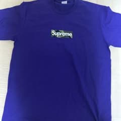 シュプリーム tシャツ紫のサムネイル