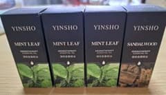 YINSHO アロマオイル 4本セット ミント サンダルウッド