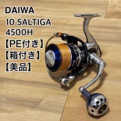 DAIWA '10 SALTIGA 4500H スピニングリール 左巻き DAIWA '10 SALTIGA 4500H スピニングリール 左巻き - メルカリ