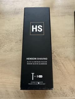 Henson Shaving AL13 Aluminum Razor 替え刃4枚のサムネイル