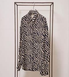 TODAYFUL Geometric Over Shirts ネイビー - メルカリ