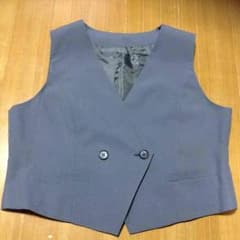 美品 事務服 ベスト 19ABRのサムネイル