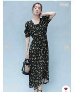 新品/FRAY I.D フルーツ柄カシュクールワンピース - メルカリ