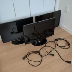 パソコンモニター　3台　21.5型　1920✕1080LG W2261VG-PFのサムネイル