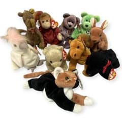 Ty ぬいぐるみ Beanie Babies ビーニーベイビーズ 10点セット