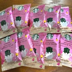 STARBUCKS スプリングブレンド ORIGAMI 10袋 ドリップコーヒーのサムネイル