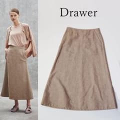 ドゥロワー Drawer スカート シャークスキン フレアスカート 36 - メルカリ