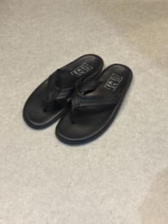 ISLAND SLIPPER レザー トングサンダル ブラック size10 - メルカリ