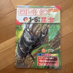 図鑑漢字ドリル小学1～6年生 昆虫のサムネイル