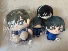 ブルーロック 糸師凛　ぬいぐるみ マスコット 4点セット