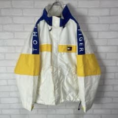 トミーヒルフィガー 袖刺繍 オーバーサイズ セーリングジャケット B系 
