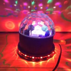 ミラーボール　スタープロジェクター プラネタリウム　開封済のサムネイル
