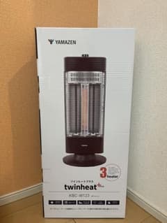 23年製YAMAZEN ツインヒートプラス KBC-W123 レッド - メルカリ