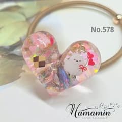 レジン ハンドメイド ヘアゴム 578 - メルカリ