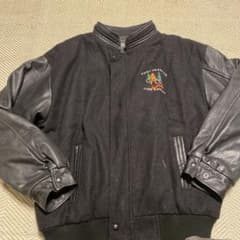 フォートフランシス消防 レザースタジャン XL - メルカリ