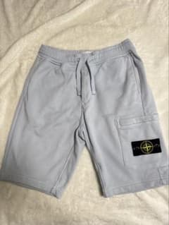 STONE ISLAND ストーンアイランド ハーフパンツ 水色 ライトブルー
