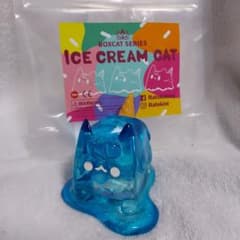 ソフビ Boxcat Series Ice Cream Cat ソーダ 中身樹脂 ソフビ Boxcat Series Ice Cream Cat ソーダ 樹脂 - メルカリ