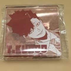 ハイキュー!! ハイキュー展 原画展 アクリルバッジ 黒尾鉄朗 - メルカリ