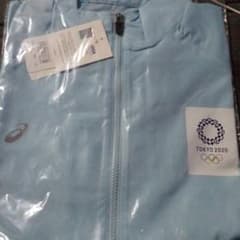 非売品ASICS 東京2020オリンピックボランティアジャケット 水色 - メルカリ