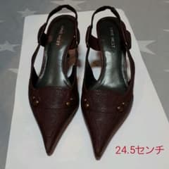 専用！NINE  WEST ストラップ&ピンヒール　24.5㎝のサムネイル