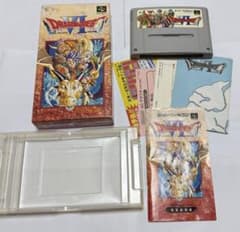 ★SFC ドラゴンクエスト6 幻の大地 箱・説明書付 スーパーファミコン★のサムネイル