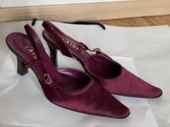 中古美品 INDIVI ハイヒール サイズ 36 23cm 高さ9cm サンダルのサムネイル